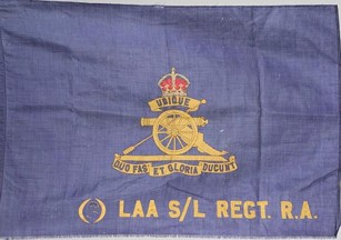 [Royal Artillery Association standard]